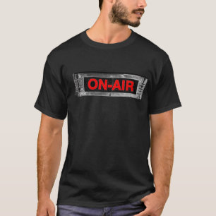 Camiseta En-Aire fresco DJ/camisa de la difusión