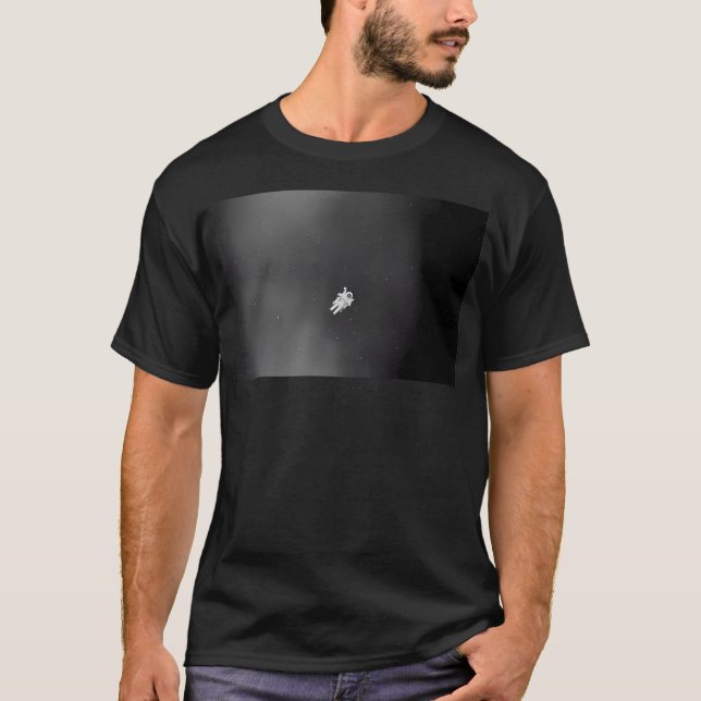 Camiseta En Algún Lugar En La Vasta Nada Del Espacio (Anverso)