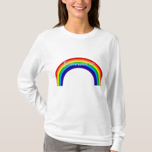 Camiseta En alguna parte sobre el arco iris