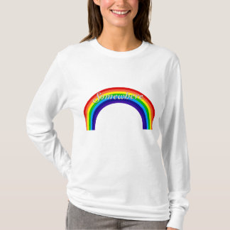 Camiseta En alguna parte sobre el arco iris