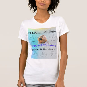 Camiseta En amor por la memoria Keepsake funeral Memorial