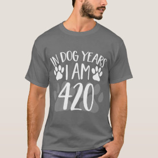 Camiseta En años de perro estoy