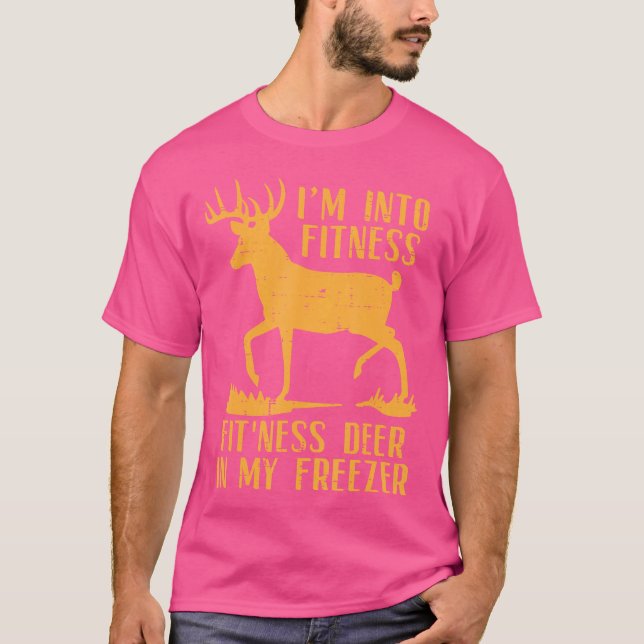 Camiseta En aptitud Ness Deer Freezer Funny Huning (Anverso)
