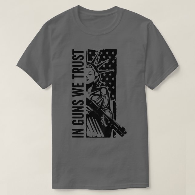 Camiseta En armas confiamos en la liberación de la dama de  (Diseño del anverso)