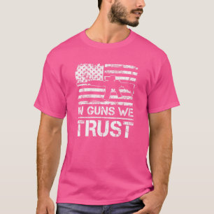 Camiseta En Armas Confiamos En La Segunda Enmienda Ar15 Ee.