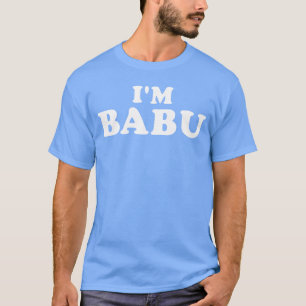 Camiseta En Babu Mi nombre es Babu soy Babu gif personaliza