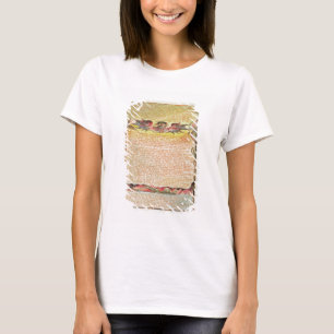 Camiseta "En belleza las hijas de Albion…", platean 58 f