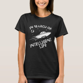 Camiseta En Busca de Vida Inteligente Ovnis Alienígenas Esp