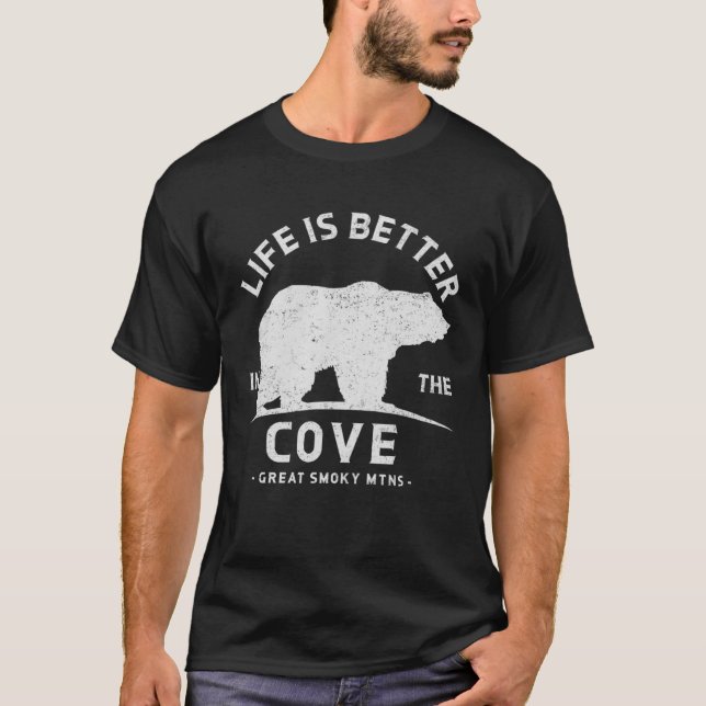 Camiseta en Cades Cove Great Smoky Mountains (Anverso)