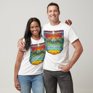 CAMISETA EN CAMISETA EN CAMISETA DEL UNISEX LUZ (D