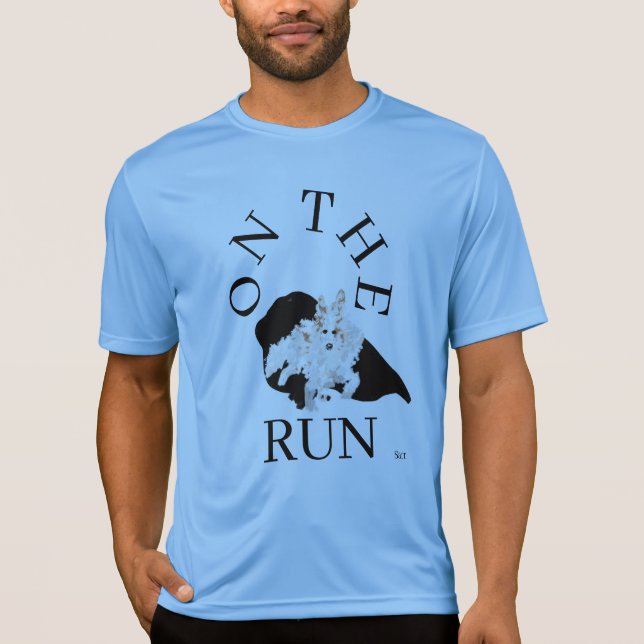 Camiseta : En carrera (Anverso)