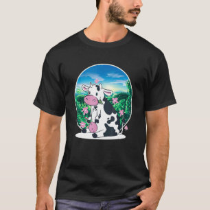Camiseta En casa es donde están mis vacas Agricultores Vaca
