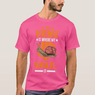 Camiseta En Casa Es Donde Mi Caracol