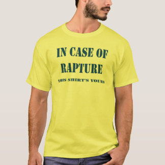 CAMISETA EN CASO DE ÉXTASIS