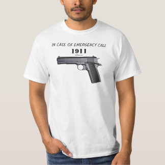 CAMISETA EN CASO DE URGENCIA LLAMADA 1911
