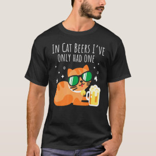 Camiseta En Cat Beers tuve un divertido día de San Patricio