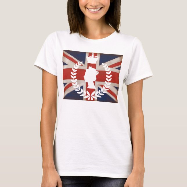 Camiseta En celebración del Jubileo de Diamantes QE2 de HM (Anverso)