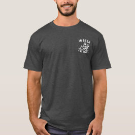 Camiseta En cerveza confiamos esqueleto refrescante Beer Po