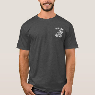 Camiseta En cerveza confiamos esqueleto refrescante Beer Po