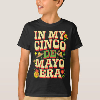 Camiseta En cinco de mayo era maracas sombrero mexicano
