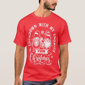 Camiseta En confinamiento con mis gnomios en navidad - Boni