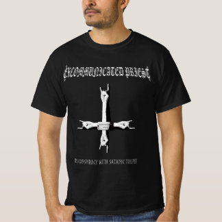 Camiseta "en conspiración" de sacerdote excomulgad