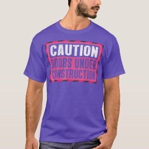 Camiseta En construcción Mastectomía Cáncer de Mama Guerrer