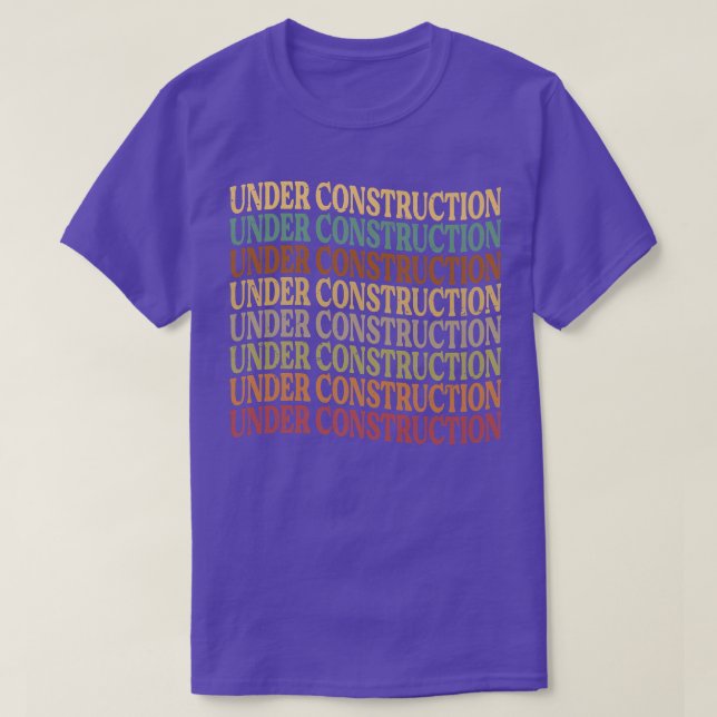 Camiseta En construcción - Motivación divertida - Jo de ent (Diseño del anverso)