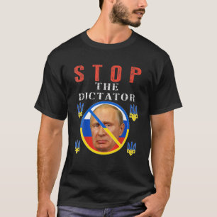 Camiseta En contra de Putin, alto a Putin, orgullo de Ucran