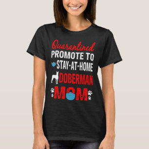 Camiseta En Cuarto Promocionado Para Quedarse En Casa Perro
