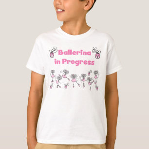 Camiseta en curso de la bailarina