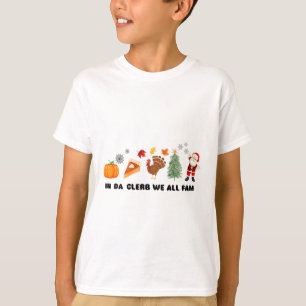 Camiseta En Da Clerb Todos Somos Familia Navidad Día de Acc