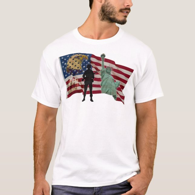 Camiseta En defensa de libertad (Anverso)