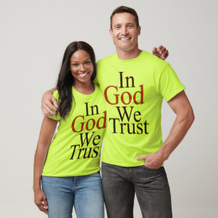 Camiseta En Dios confiamos