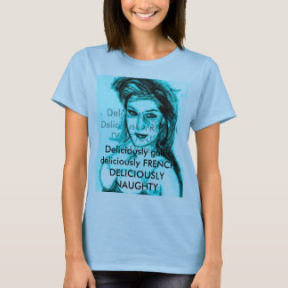 Camiseta en dios confiamos en 002 el bleu, gallicDeli de