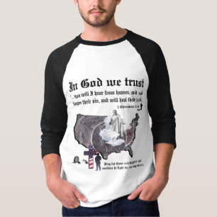 Camiseta EN DIOS CONFIAMOS EN - 2 7:14 de las crónicas