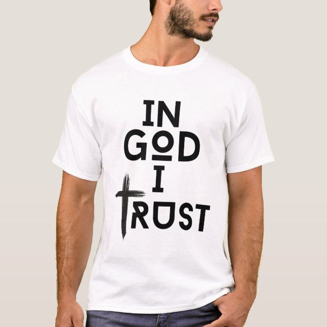 Camiseta En Dios en el que confío (Anverso)