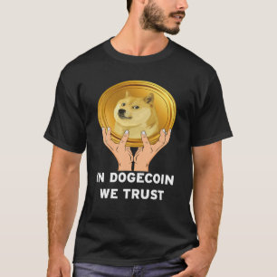 Camiseta En Dogecoin Confiamos - Blockchain Cryptocurrency