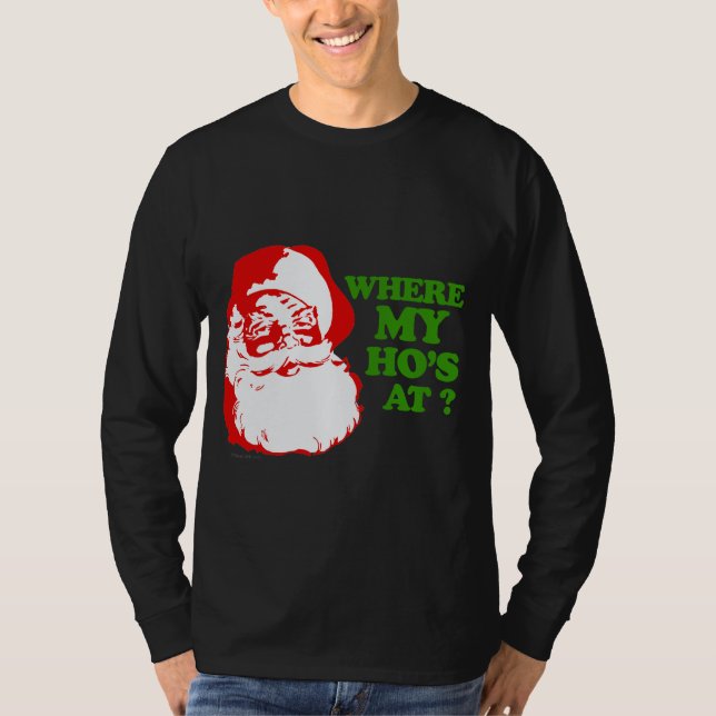 Camiseta ¿En dónde mi ho? (Anverso)