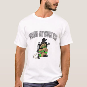 Camiseta ¿En dónde mi manguera?