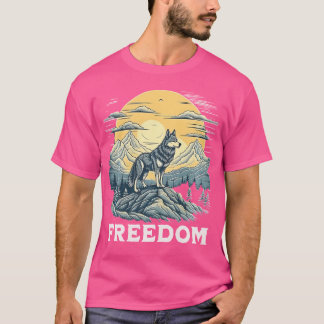 Camiseta En Eeuu Camping Senderismo