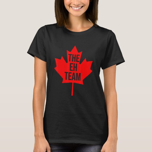 Camiseta En Eh Team Canada (Anverso)