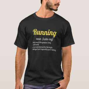 Camiseta En ejecución de definición Guay 5k Marathon Runnin