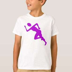 Camiseta En ejecución - Púrpura