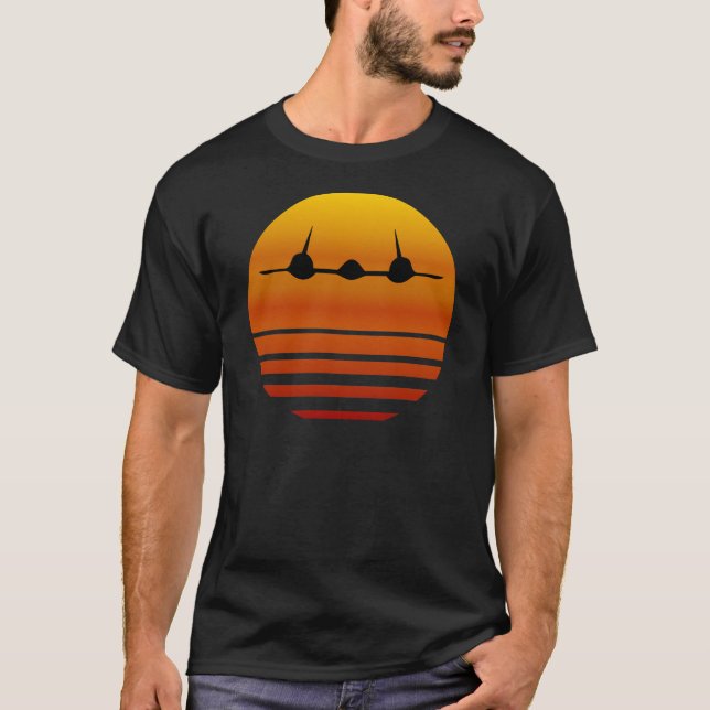 Camiseta En el atardecer - El mirlo (Anverso)