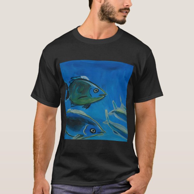 Camiseta En el Azul (Anverso)