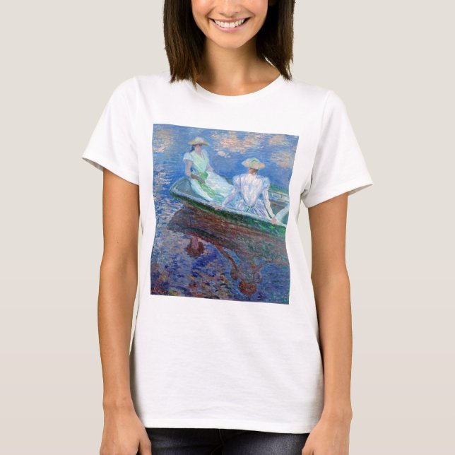 Camiseta En el barco, Monet (Anverso)