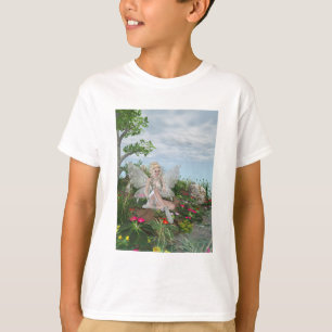 Camiseta En el borde del agua: hadas y flores junto al agua