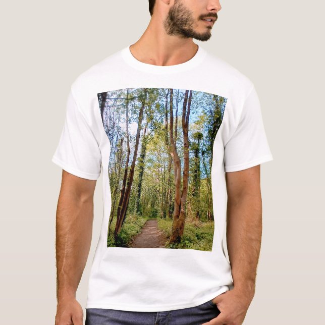 Camiseta En el bosque (Anverso)