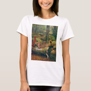 Camiseta En el bosque de Arden, c. 1892 por John Collier